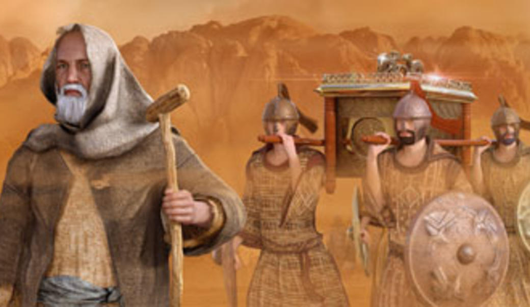 Moses leads Israelites into Egypt