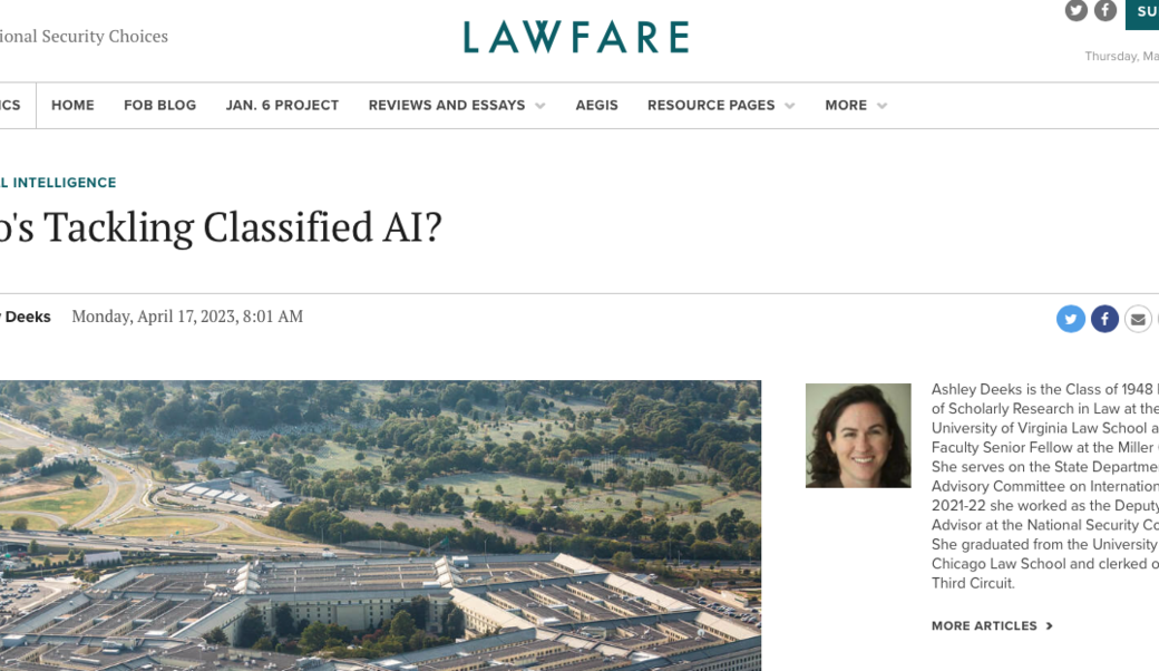 Lawfare Headline