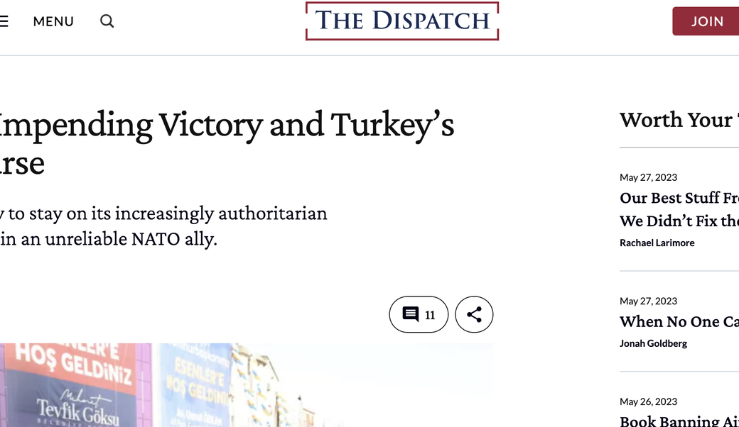 The Dispatch Headline