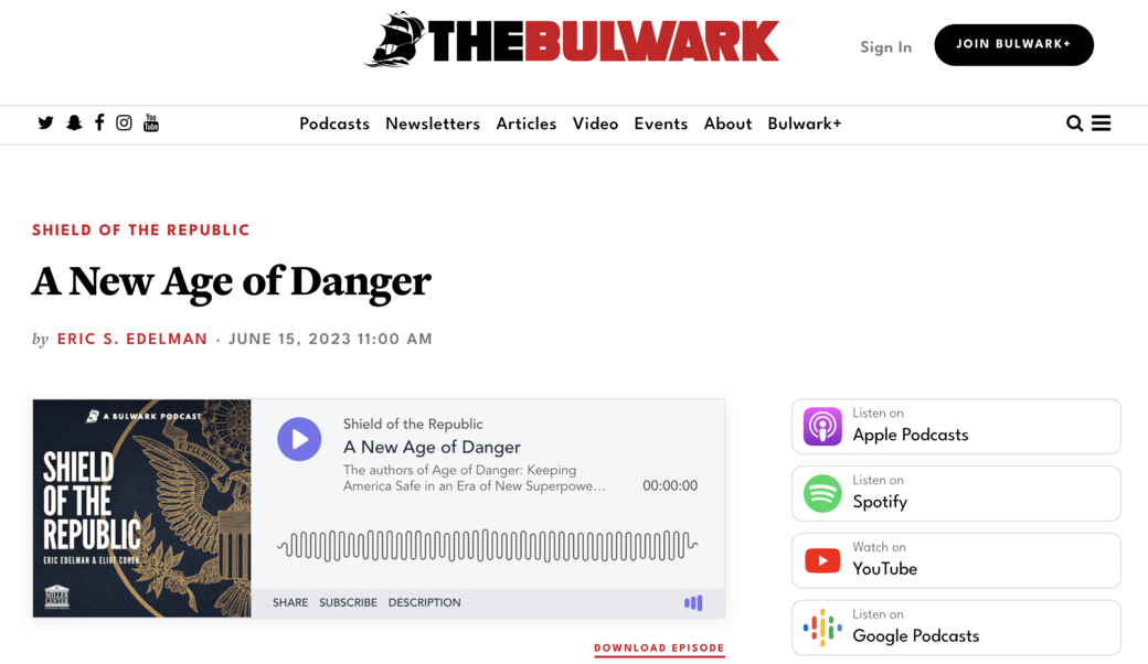 The Bulwark Headline