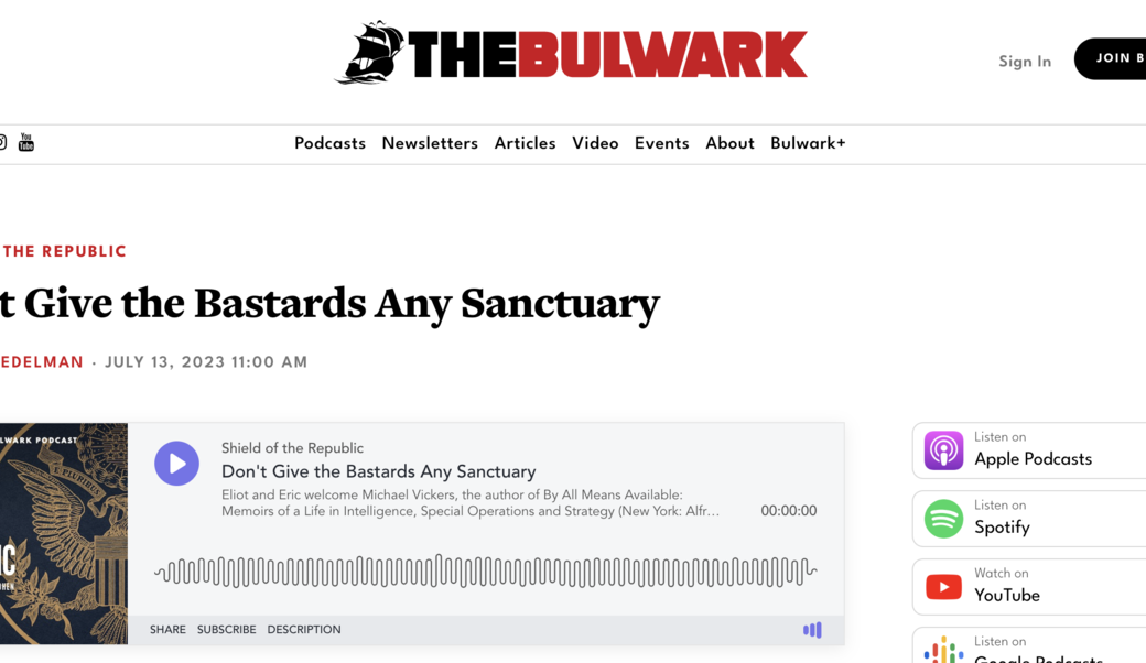 The Bulwark Headline