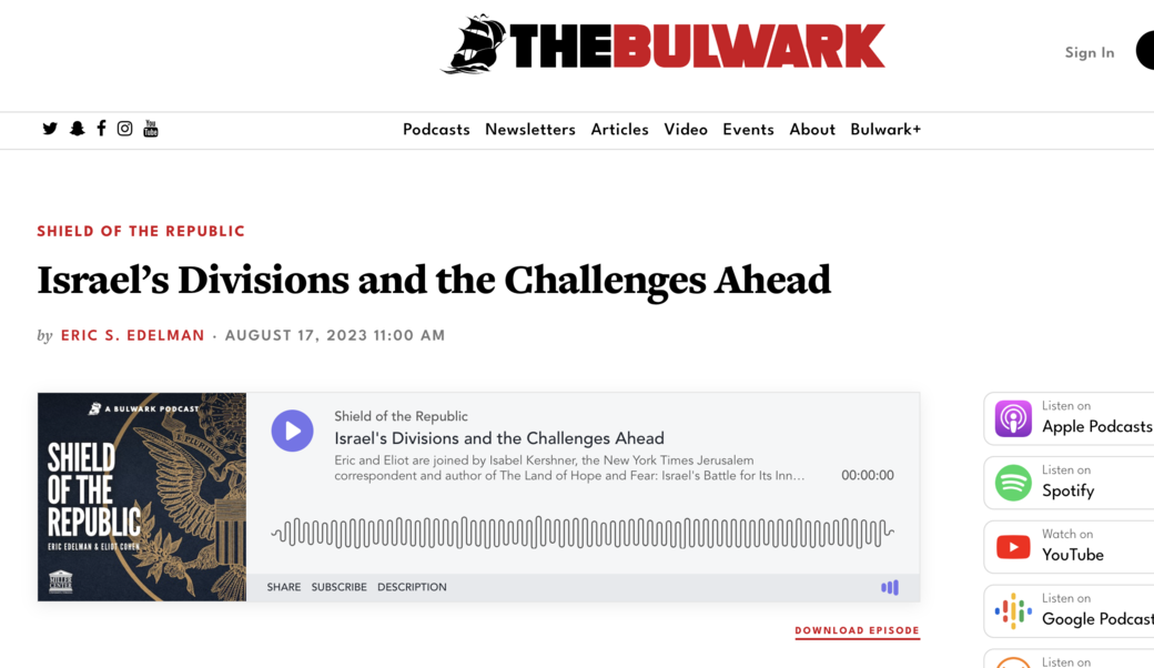 The Bulwark Headline