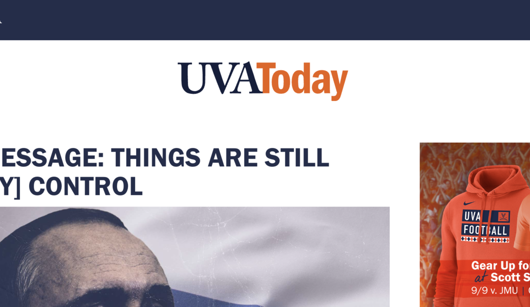 UVA Today Headline