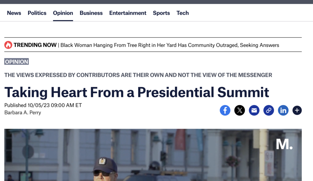 The Messenger headline