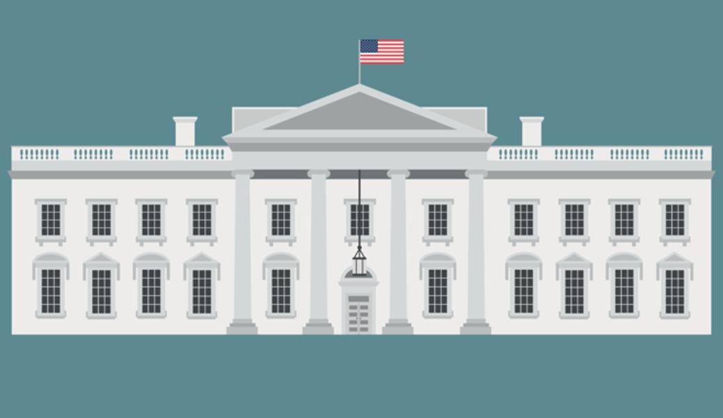 drawing of the White House