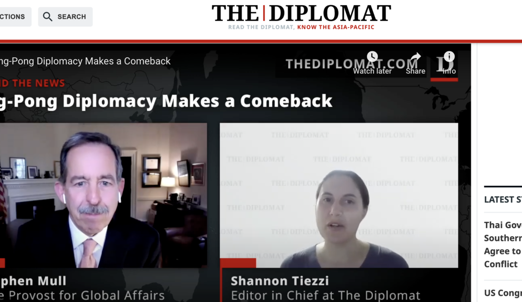the diplomat headline