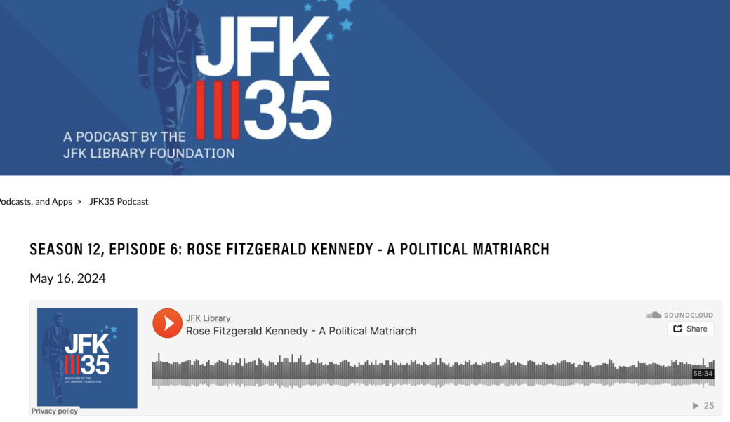 jfk library headline