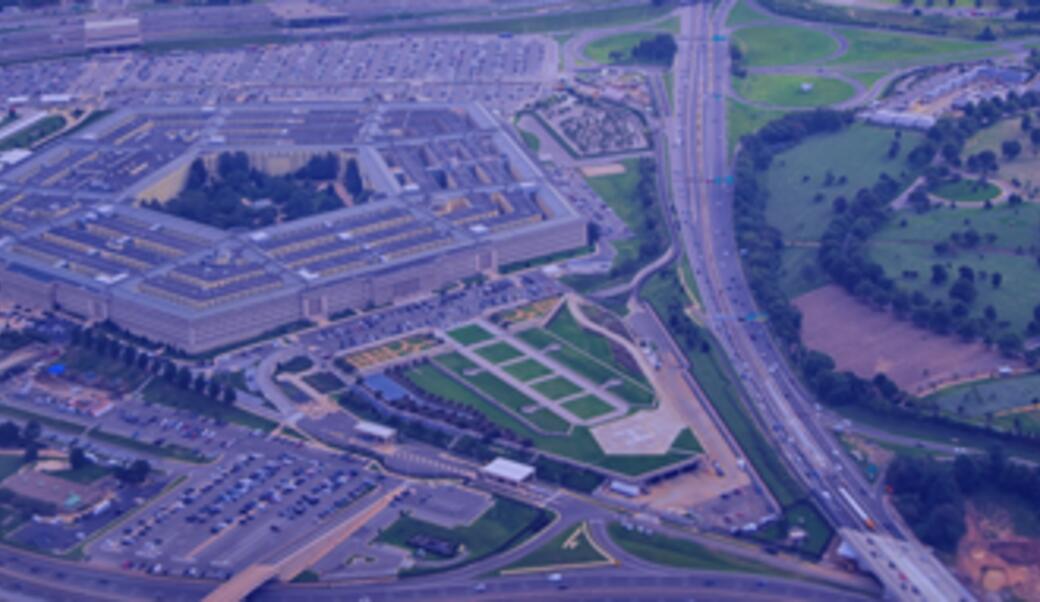 Aerial view of Pentagon