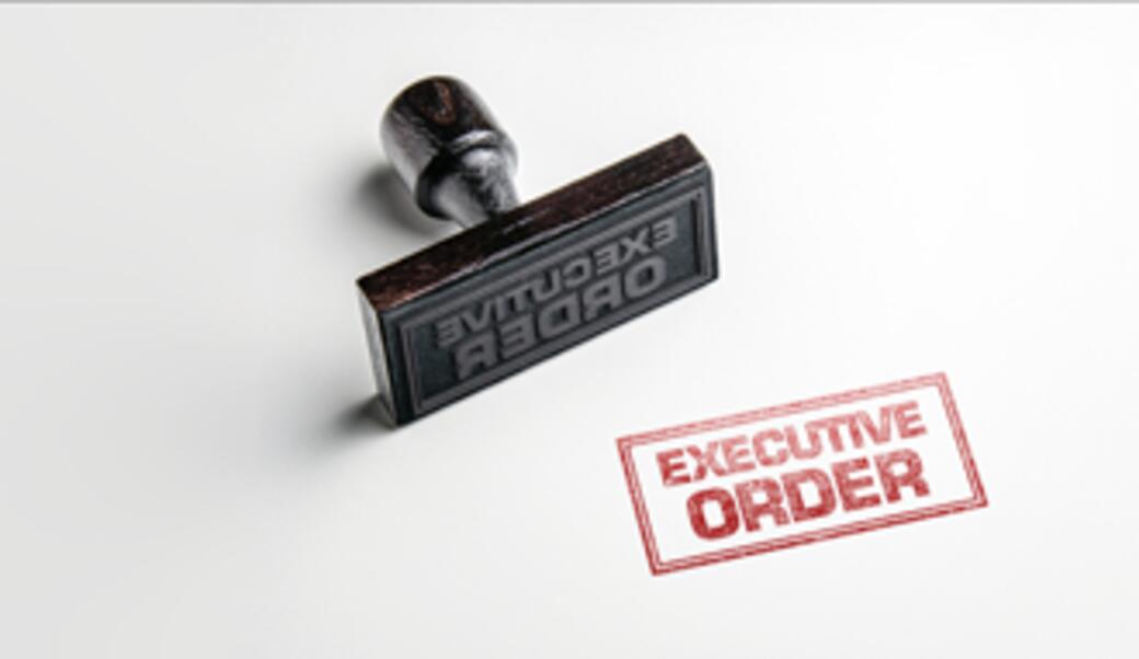 Executive order rubber stamp
