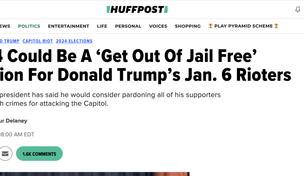 huffington post headline