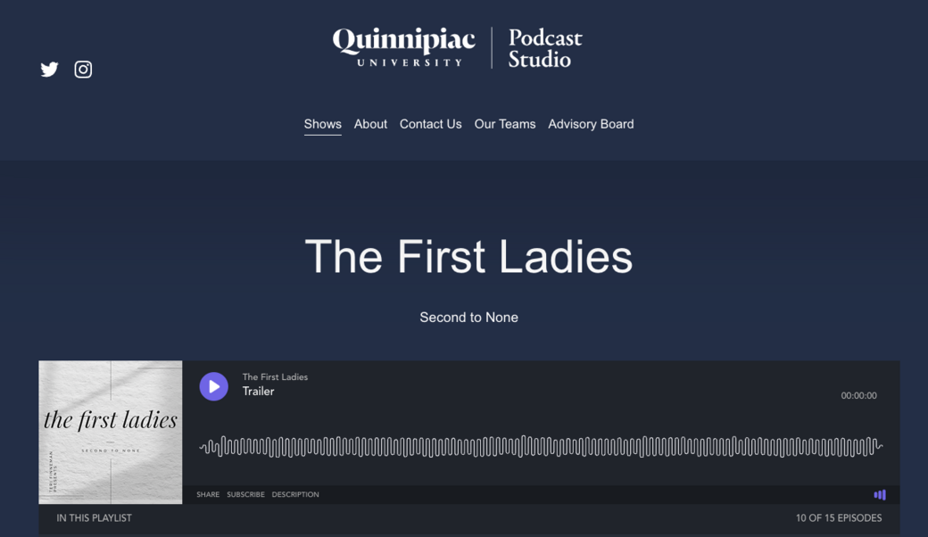 quinnipiac podcasts