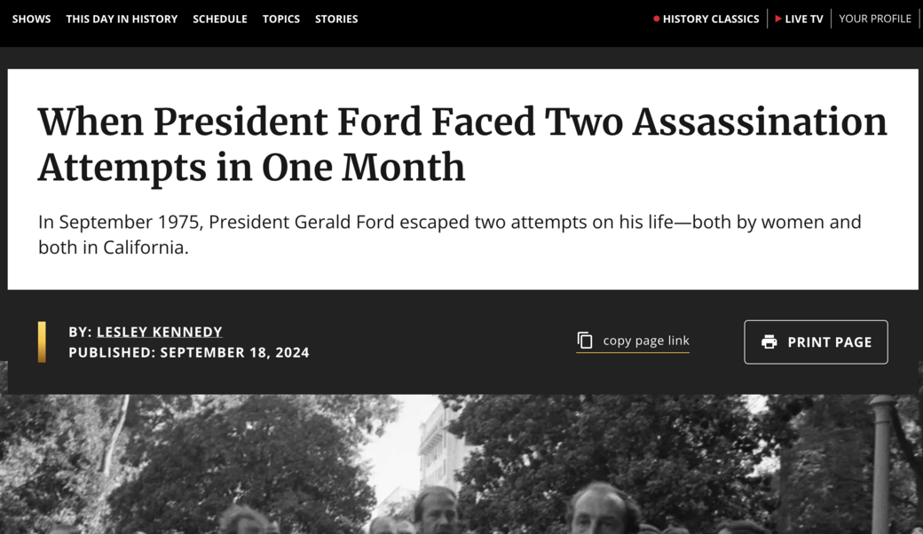 history.com headline