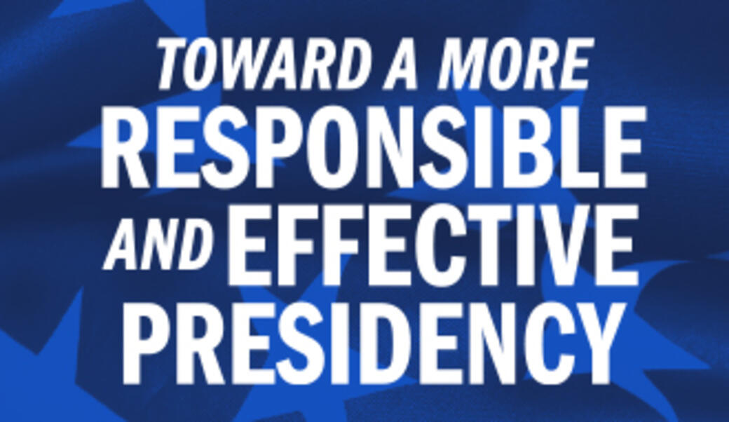 Conference on the American Presidency (2025) banner