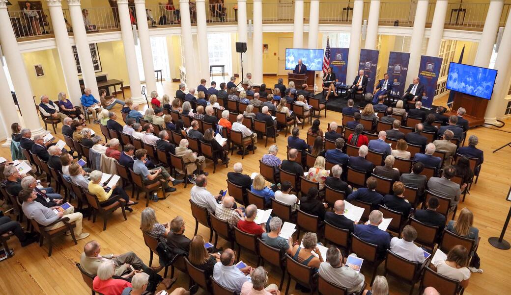 Rotunda event on 09.24.25 showing packed crowd
