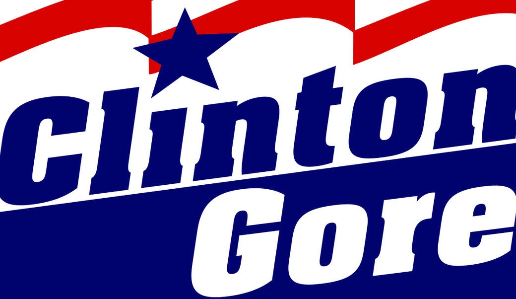 Clinton Gore 1992 campaign logo