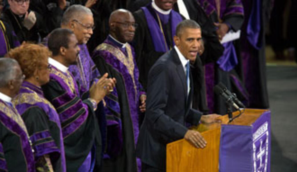 Obama Mother Emanuel speech