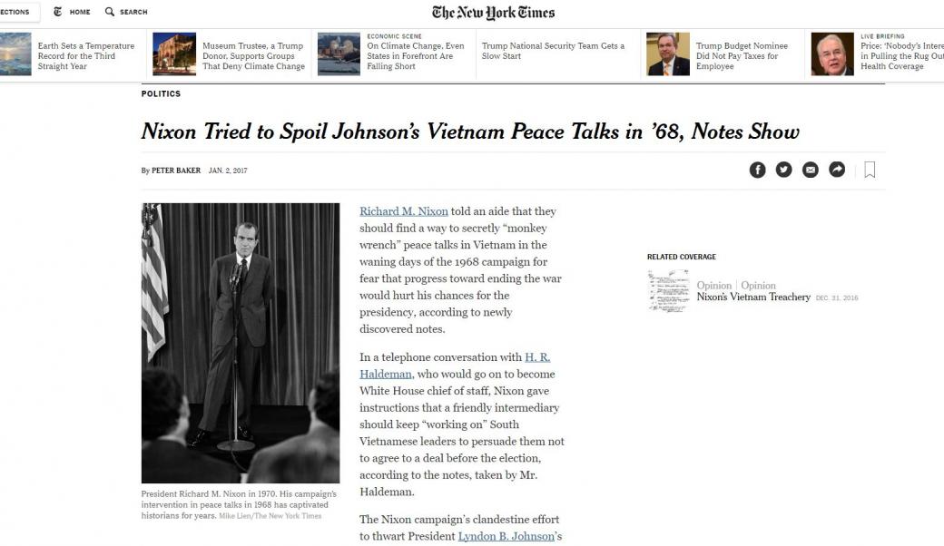 Nixon NYT