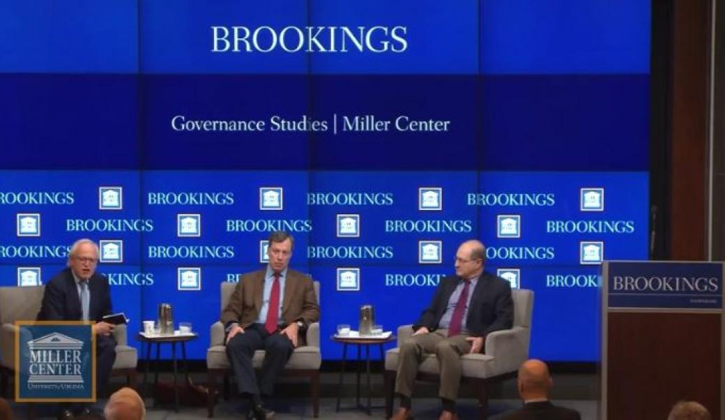 Panelists at the Brookings Institution