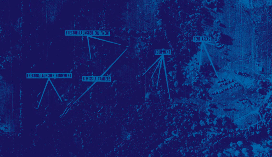 Photo showing missile sites in Cuba