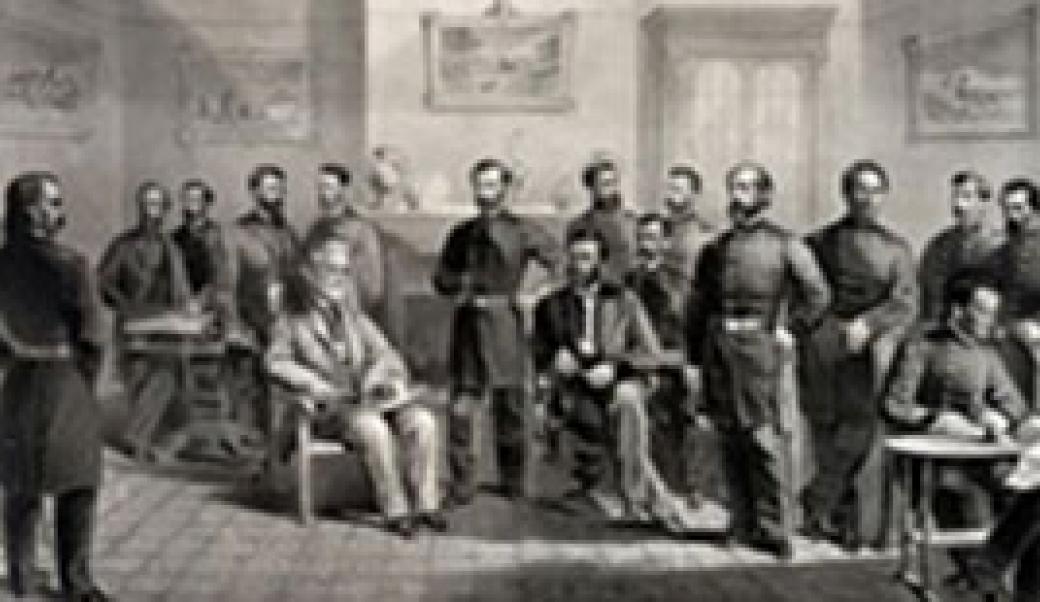 Group of men in meeting 