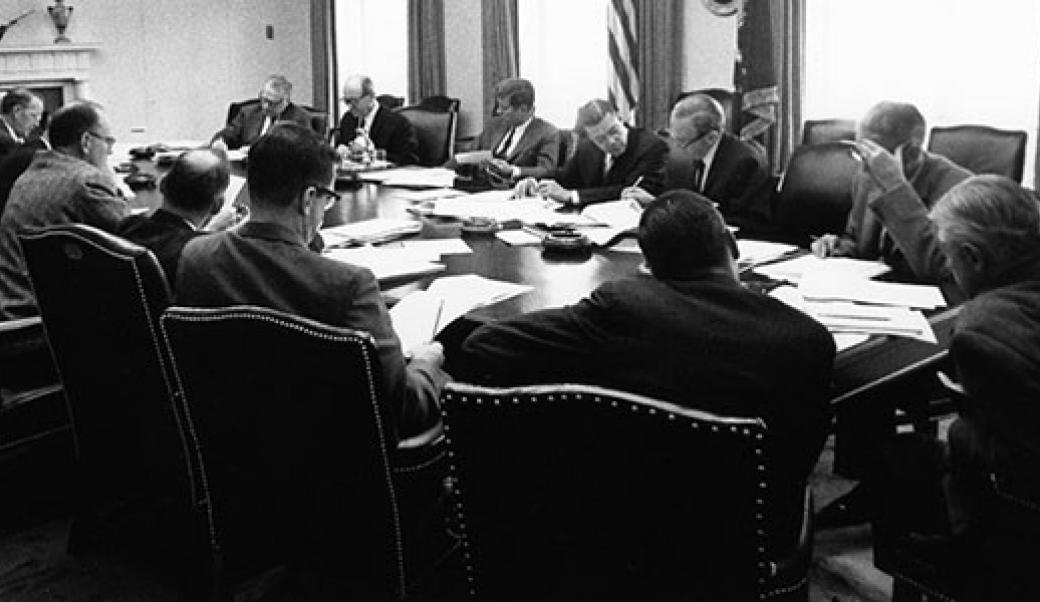 Kennedy administration meeting
