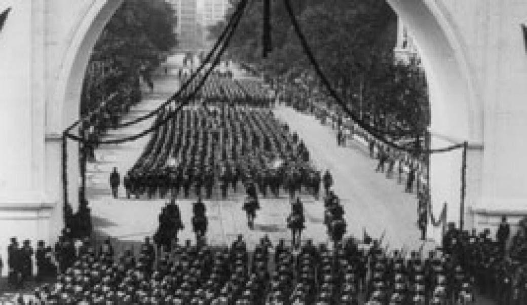 Returning WWI soldiers