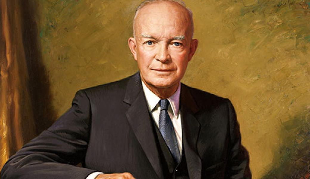 portrait of Dwight Eisenhower