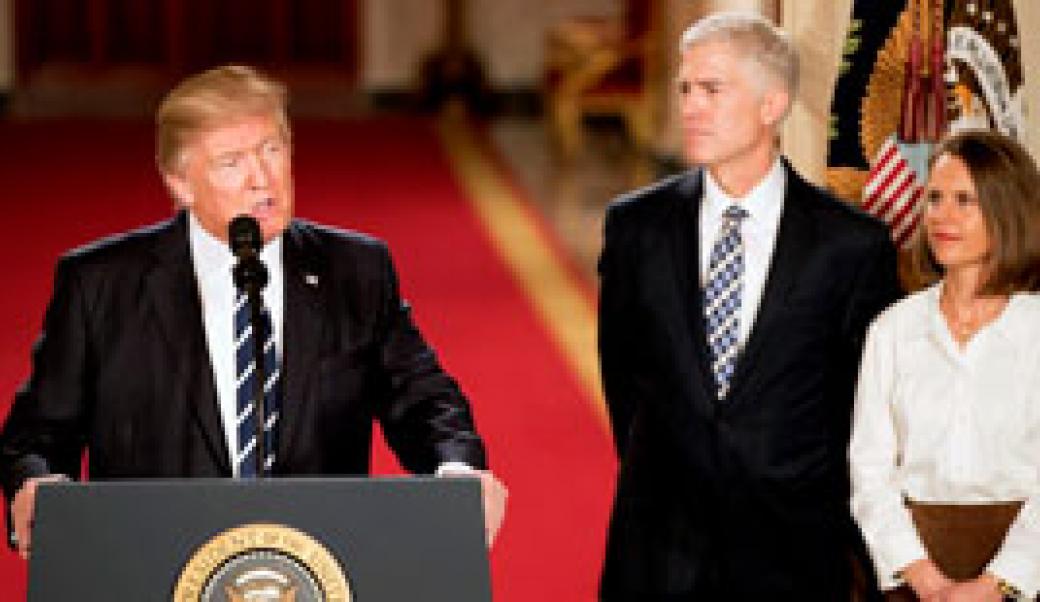 Trump and Gorsuch