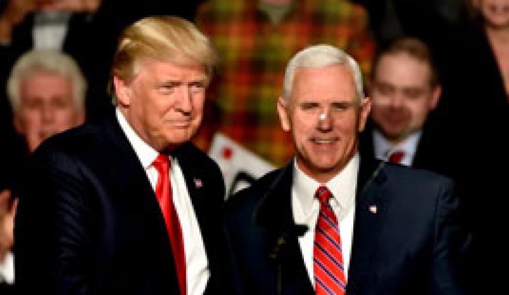 Donald Trump and Mike Pence