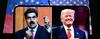 Side by side photos of Nicolas Maduro and Donald Trump