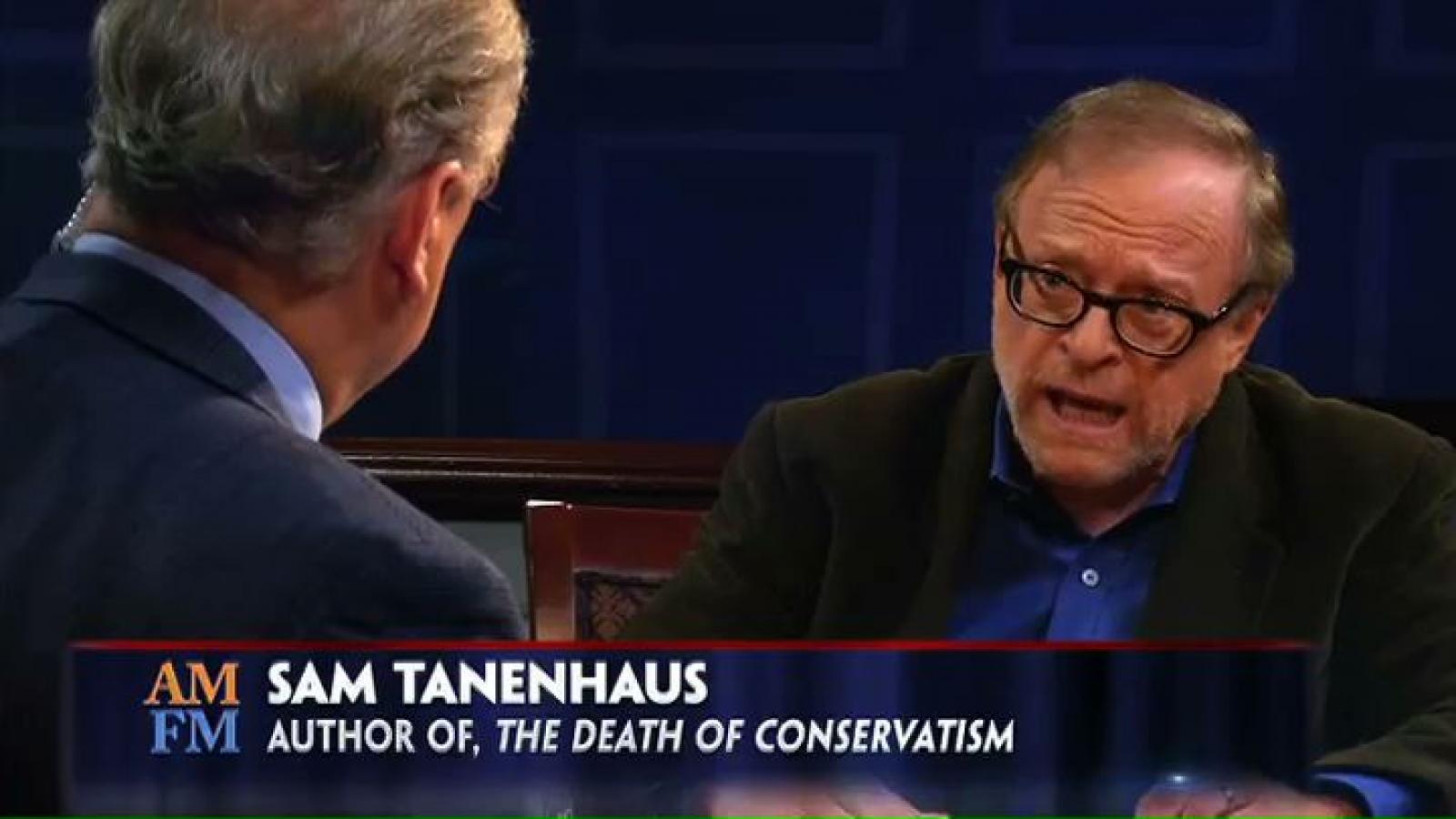 Author San Tanenhaus says Donald Trump's "America First" policy harkens back to an older form of conservative thinking