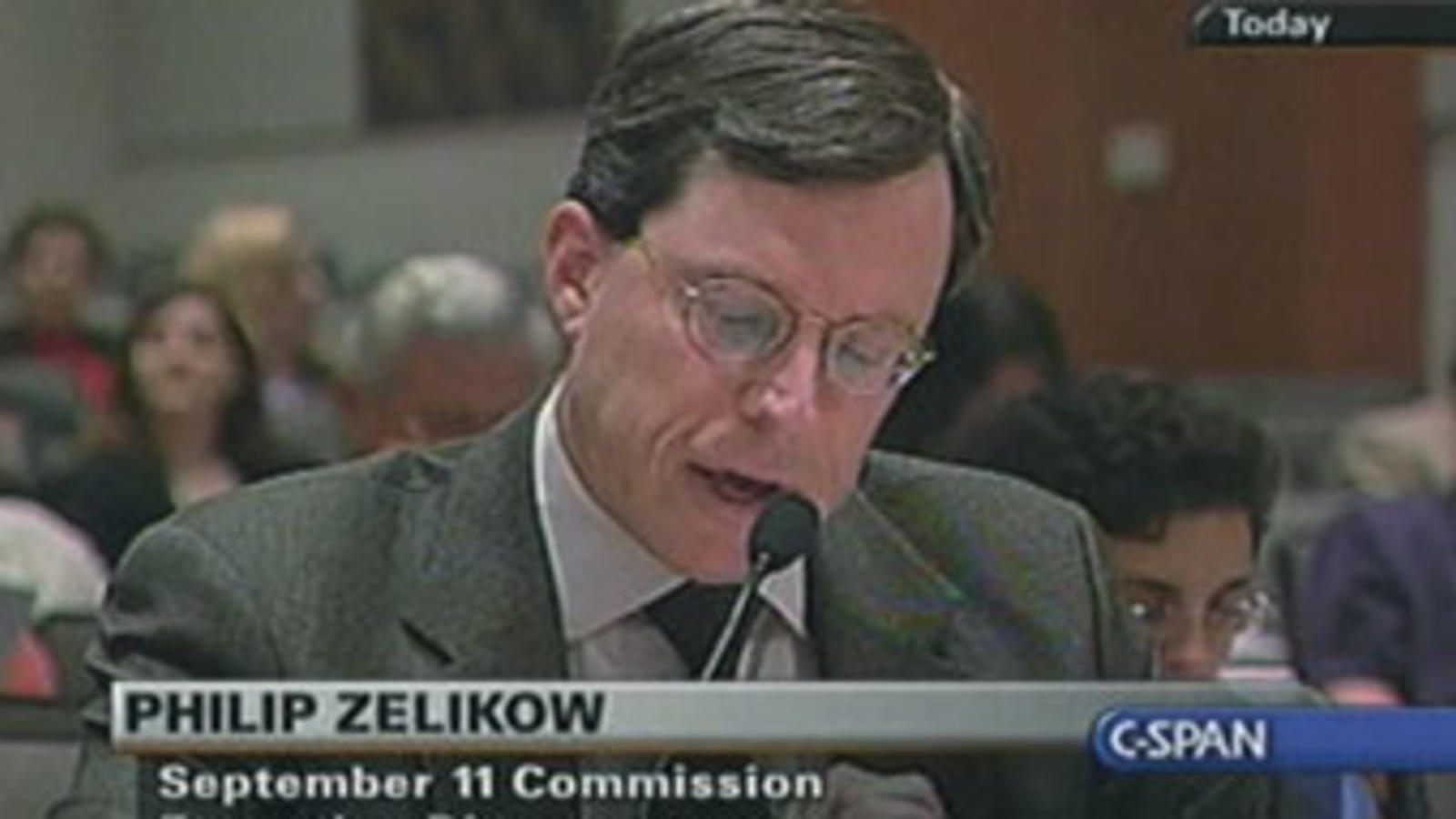 Philip Zelikow testifying
