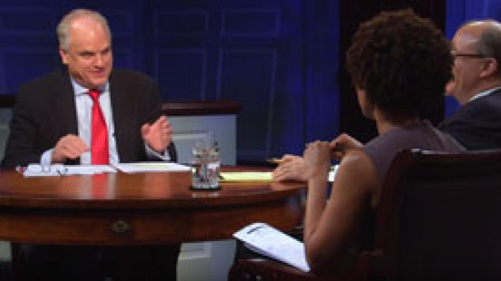 Melody Barnes and Peter Wehner take questions from the American Forum studio audience